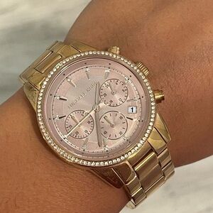 Rose Gold Michael Kors watch